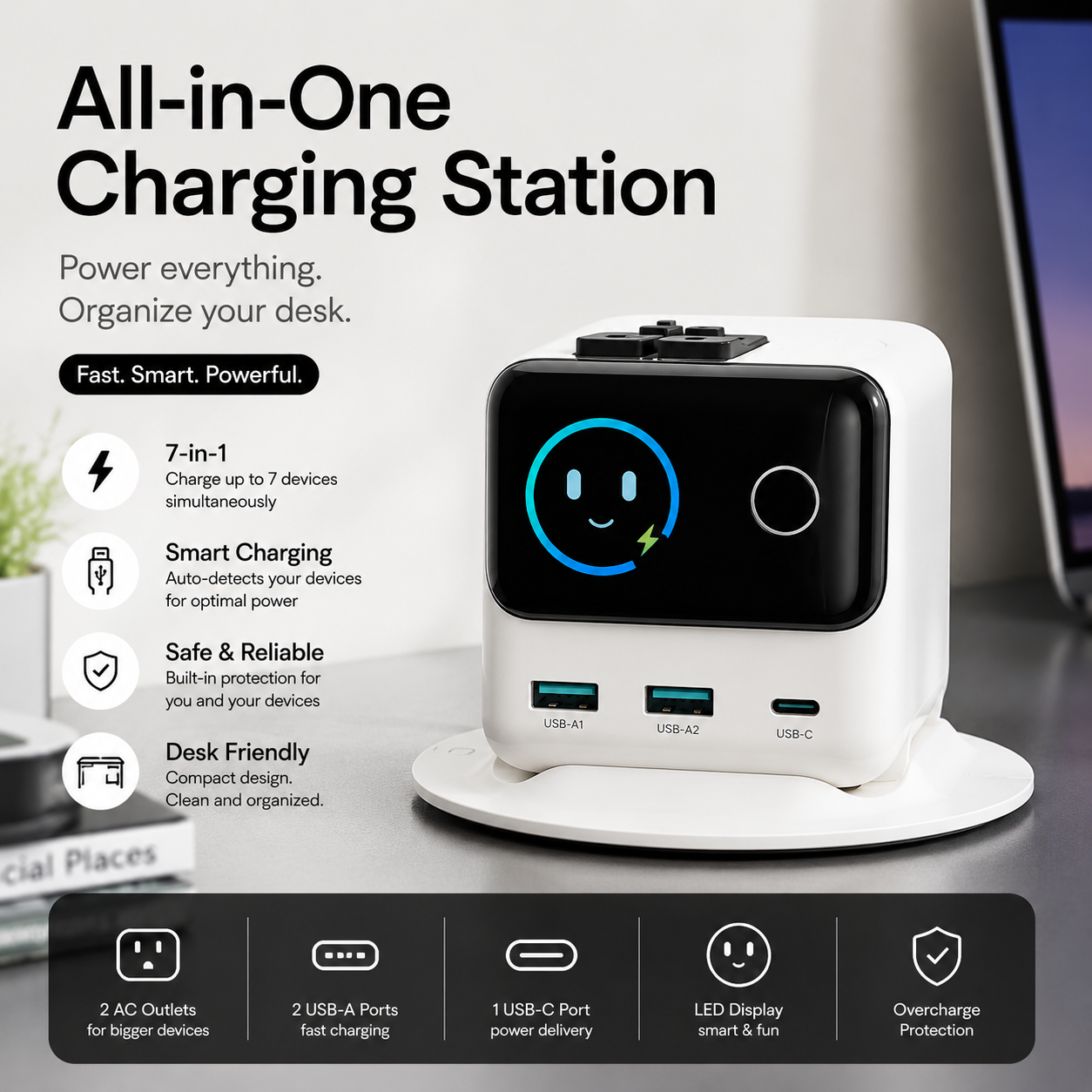 RoboCharge™ Smart Charging Station