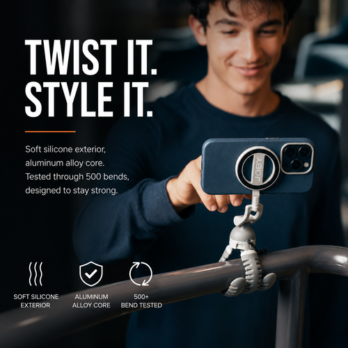 FlexGrip™ 3-in-1 Magnetic Suction Phone Mount