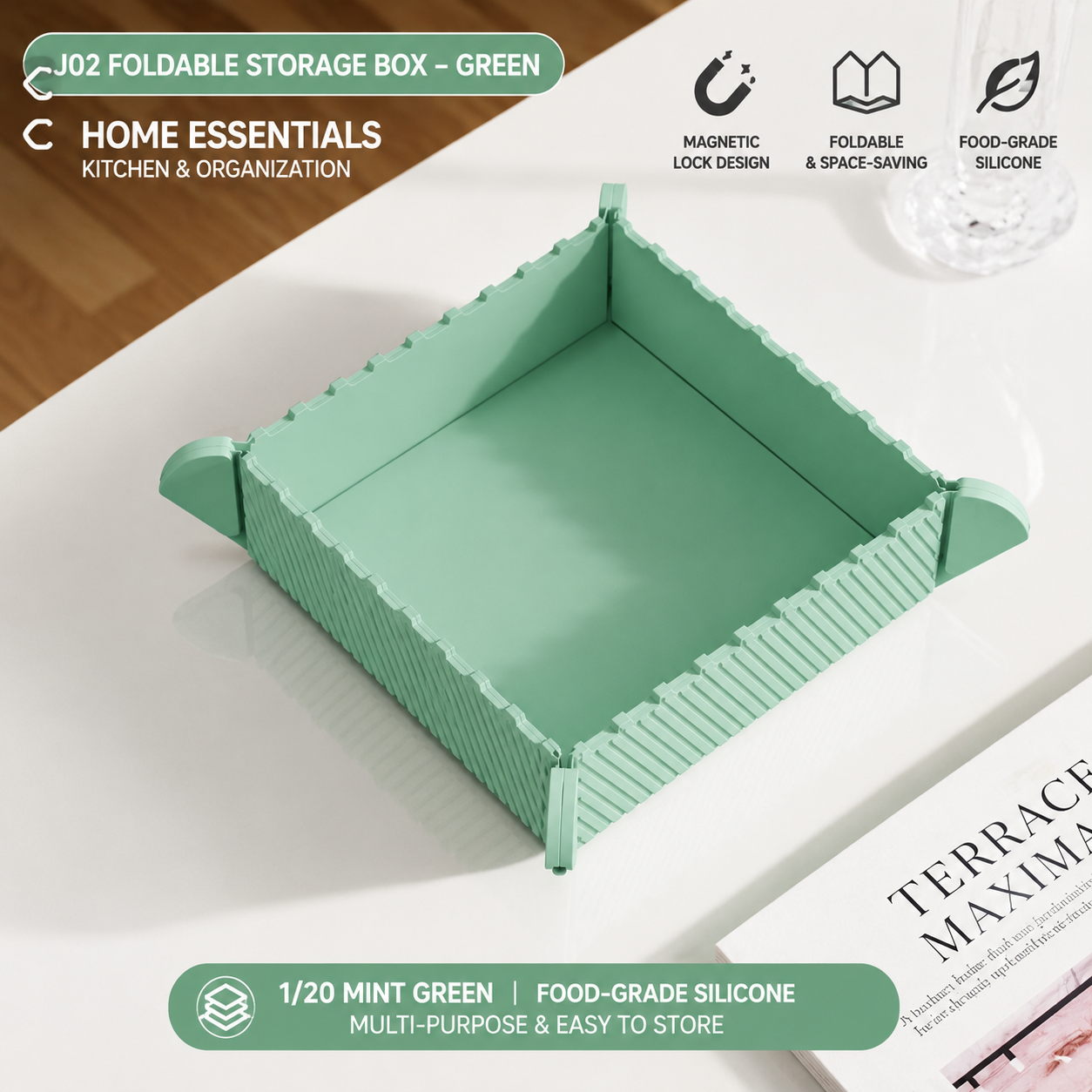 FoldNest™ Multi-Use Kitchen Board