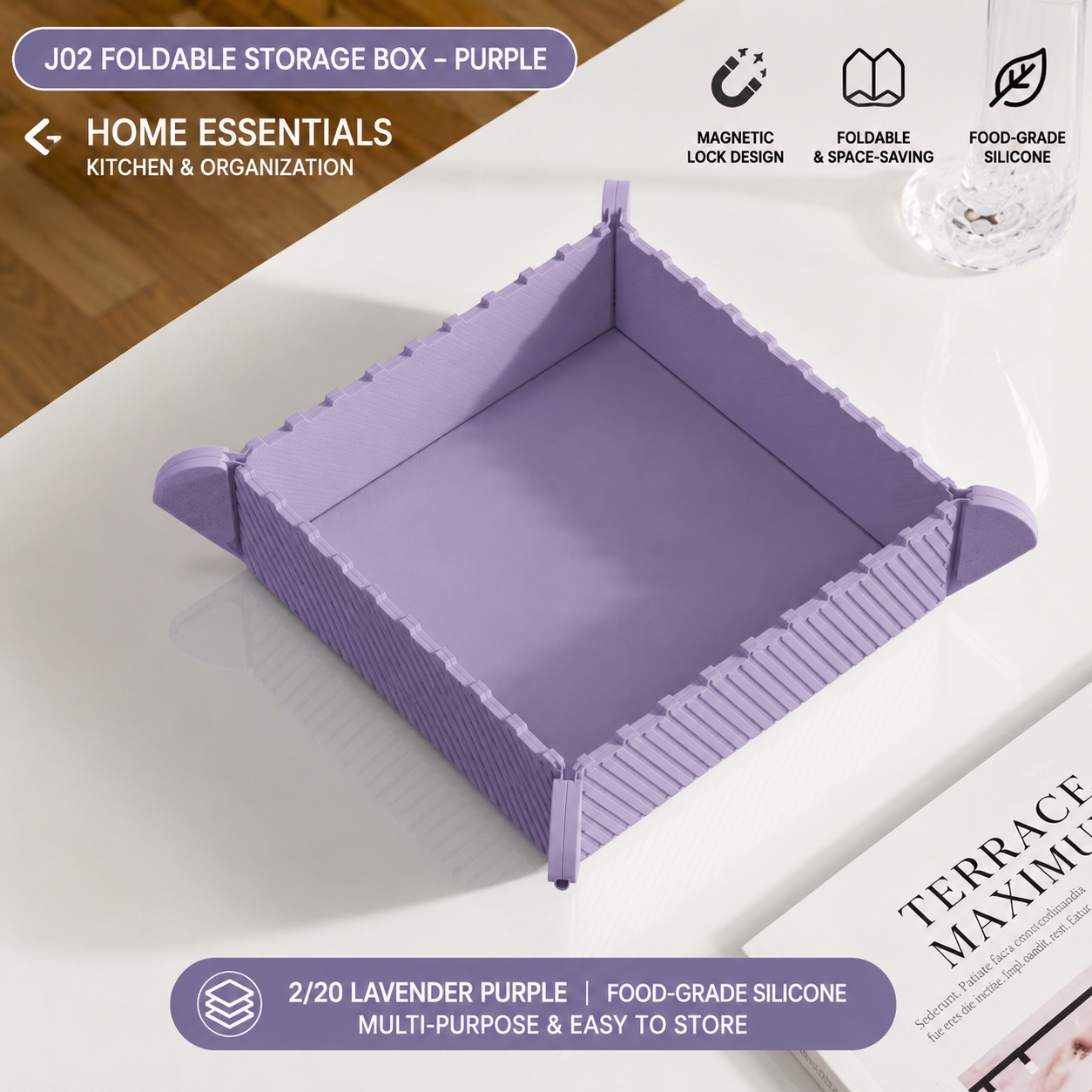 FoldNest™ Multi-Use Kitchen Board