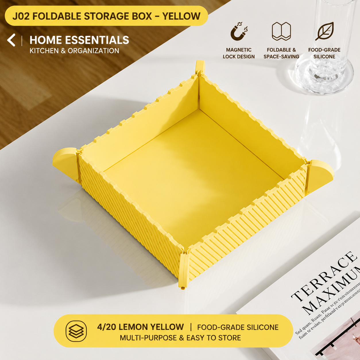FoldNest™ Multi-Use Kitchen Board